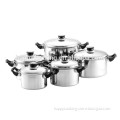 10 PCS induction stainless steel neti cookware pot kictchen cooking set